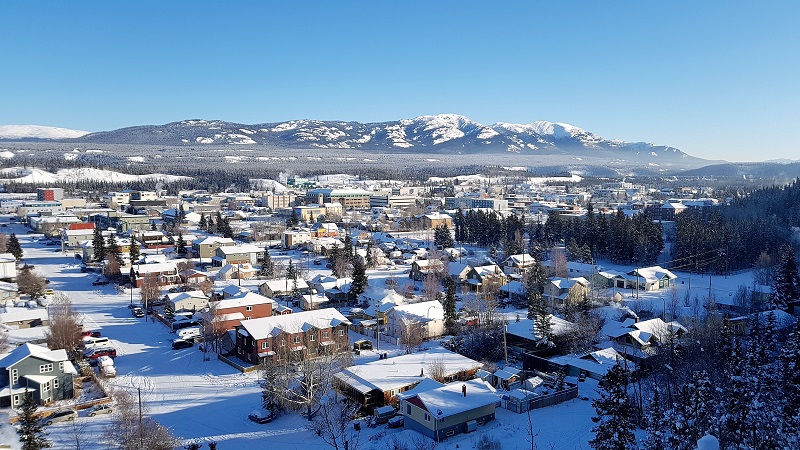 Ville de Whitehorse, Yukon, Canada